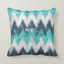 Search for navy and turquoise cushions White
