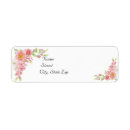 Search for summer address stickers Flowers