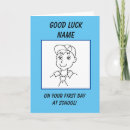Search for good luck at school cards For kids