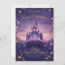 Search for royal celebration birthday invitations Girl