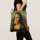 Search for mona lisa tote bags Famous