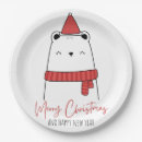 Search for funny christmas paper plates Winter