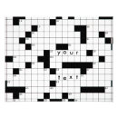 Search for crossword puzzle posters Black