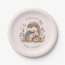 Search for hedgehog plates Watercolor