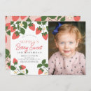 Search for berry sweet birthday invitations Pink