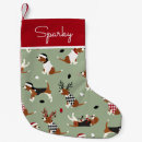 Search for beagle christmas stockings Green