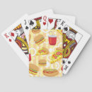 Search for fast food playing cards Cafe