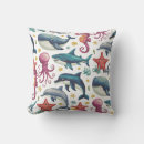 Search for cute dolphin cushions Watercolor