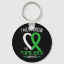 Search for mental health ribbon key rings Crisis hotline