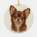 Search for chihuahua christmas tree decorations Long haired chihuahua