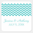 Search for aqua wedding stickers Elegant
