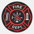 Search for fire logo stickers Volunteer