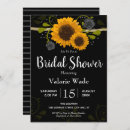 Search for rustic sunflower bridal shower invitations Country