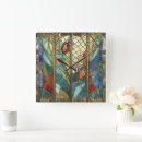 Search for stained glass clocks Sunrise