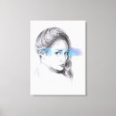 Search for portrait art Blue