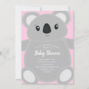 Search for koala invitations Girl