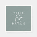 Search for modern napkins Sage green