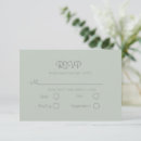 Search for sage rsvp cards Elegant