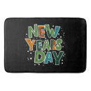 Search for new year bath mats New year's day