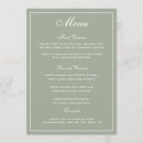 Search for elegant wedding menus Chic