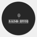 Search for badminton player stickers Sporty