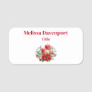 Search for christmas name tags badges Holiday season