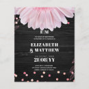 Search for rosegold wedding invitations Black