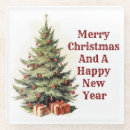 Search for vintage christmas coasters Colourful