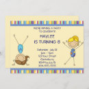 Search for gymnastics birthday invitations Sports