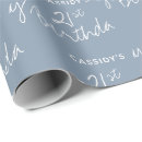 Search for dusty blue wrapping paper Boho