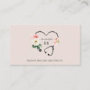 Search for home health care business cards Caregiver