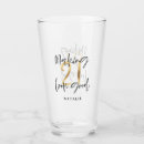 Search for 21st birthday beer glasses Chic