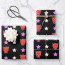 Search for devil wrapping paper Black