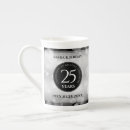 Search for 25th wedding anniversary mugs Elegant