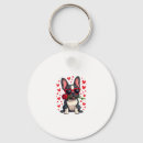Search for cute boston terrier key rings Animal