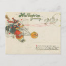 Search for vintage halloween greetings postcards Witch