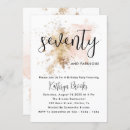 Search for pink and gold birthday invitations For her