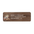Search for barn wedding return address labels Western