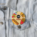 Search for hamburger badges Illustration