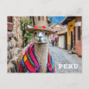 Search for peru postcards Llama