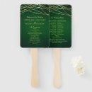 Search for emerald green wedding programs Jewel tone