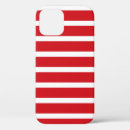 Search for red stripe iphone cases White