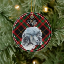 Search for red poodle christmas tree decorations Plaid
