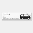 Search for funny van bumper stickers Minivan