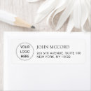 Search for your logo return address labels Professional