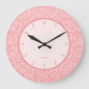 Search for pink glitter clocks Pastel