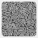Search for monochrome pattern stickers Abstract