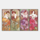 Search for art nouveau floral stickers Mucha