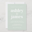 Search for modern typography wedding invitations Contemporary