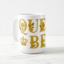 Search for gold crown mugs Queen bee
